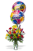 Happy birthday with the most fresh, elegant and perfect Flowers and Roses of Miami Florida (USA)... Art flowers offers a great delivery service in the USA...